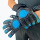 Football Masters Voltage Plus NC goalkeeper gloves black/blue 5