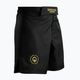 Men's Ground Game MMA Athletic Gold shorts black MMASHOATHGOLD 2