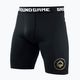 Ground Game Vale Tudo Athletic Gold men's training shorts black