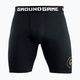 Ground Game Vale Tudo Athletic Gold men's training shorts black 2