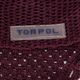 TORPOL LUX Long burgundy horse earmuffs 3941-M-ST-04 3