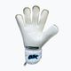 Children's goalkeeper gloves 4keepers Champ Aq Contact V Hb white and blue 5