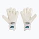 Children's goalkeeper gloves 4keepers Champ Aq Contact V Hb white and blue 2
