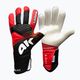 4keepers Neo Drago Nc goalkeeper gloves black and red 6