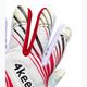4keepers Soft Opal NC Jr children's goalkeeper gloves white 4