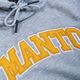 Men's MANTO Varsity hoodie grey MNH479_MEL/YEL 3