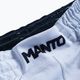 MANTO men's training shorts Flow white 3