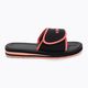 Kubota Velcro flip-flops black and pink KKRZ25 2