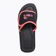 Kubota Velcro flip-flops black and pink KKRZ25 6