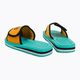 Kubota Turquoise-orange Velcro flip-flops KKRZ64 3