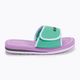 Kubota Velcro flip-flops purple and turquoise KKRZ65 2