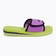 Kubota flip-flops Velcro lime-purple KKRZ66 2