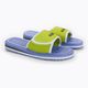 Kubota flip-flops Velcro blue/lime KKRZ67 5