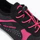 Women's water shoes AQUA-SPEED Nautilus black-pink 637 8