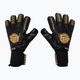 Football Masters Voltage Plus NC v 4.0 goalkeeping gloves black and gold 1169-4