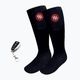 Glovii GQ2 heated socks with remote control black
