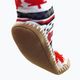 Glovii GOB white/red/grey heated slippers with socks 3