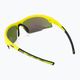 GOG Falcon Xtreme neon yellow/black/polychromatic green cycling glasses E863-4 3