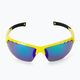 GOG Falcon Xtreme neon yellow/black/polychromatic green cycling glasses E863-4 4