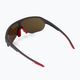 GOG Perseus cycling glasses matt grey/red/polychromatic red E501-2 2