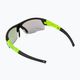 GOG Steno C matt black/green/polychromatic green cycling glasses E544-2 2