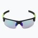 GOG Steno C matt black/green/polychromatic green cycling glasses E544-2 3