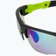GOG Steno C matt black/green/polychromatic green cycling glasses E544-2 5