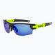 GOG Steno matt black/green/polychromatic white-blue cycling glasses E540-2 7