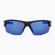 GOG Steno matt black/green/polychromatic white-blue cycling glasses E540-2 8