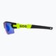 GOG Steno matt black/green/polychromatic white-blue cycling glasses E540-2 9