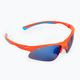 GOG Balami matt neon orange / blue / blue mirror children's cycling glasses E993-3