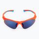 GOG Balami matt neon orange / blue / blue mirror children's cycling glasses E993-3 3
