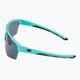 GOG Athena matt turquoise / black / polychromatic white-blue cycling glasses E508-2 4