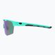 GOG Athena matt turquoise / black / polychromatic white-blue cycling glasses E508-2 7