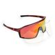 GOG cycling glasses Odyss matt burgundy / black / polychromatic red E605-4