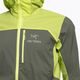 Men's Arc'teryx Squamish Hoody wind jacket green/yellow X000007411011 3