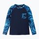 Reima Kroolaus children's swim shirt black and navy blue 5200150A-6985