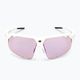 Rudy Project Deltabeat white gloss/impactx photochromic 2 laser purple cycling glasses SP7475690000 3