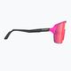 Rudy Project Spinshield Air pink fluo matte/multilaser red cycling glasses SP8438900001 5