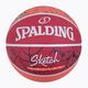 Spalding Sketch Dribble basketball 84381Z size 7 4