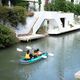 Aqua Marina Recreational Kayak green Laxo-380 3-person inflatable 12'6″ kayak 8