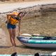 Aqua Marina Recreational Kayak green Laxo-285 1-person 9'4″ inflatable kayak 5
