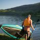 Aqua Marina Versatile/Whitewater Kayak blue Steam-312 1-person inflatable 10'3″ kayak 8