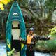 Aqua Marina Versatile/Whitewater Kayak blue Steam-312 1-person inflatable 10'3″ kayak 15