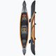 Aqua Marina Tomahawk gray Air-K 440 2-person high-pressure inflatable kayak 14'5″