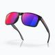 Oakley Holbrook matte black/positive red iridium sunglasses 4