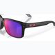 Oakley Holbrook matte black/positive red iridium sunglasses 6
