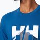 Helly Hansen Nord Graphic men's trekking shirt blue 62978_606 3
