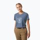 Women's trekking t-shirt Helly Hansen Skog Recycled Graphic blue 63083_585