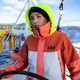 Helly Hansen women's sailing jacket Newport Coastal terracotta 8